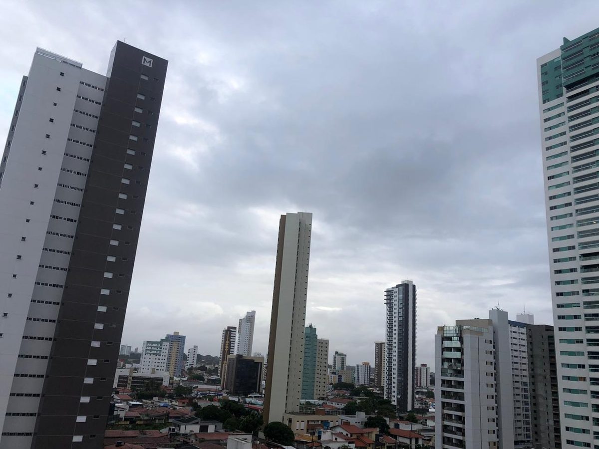 Alerta de chuvas intensas atinge João Pessoa e outras cidades
