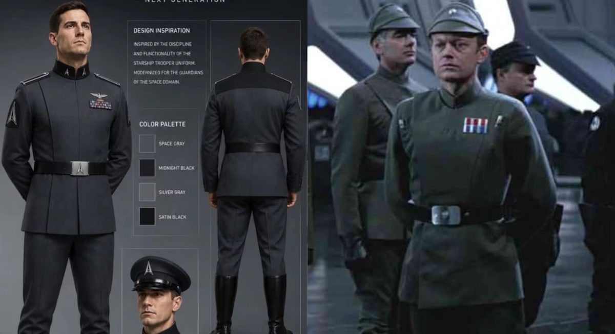Trump mostra uniforme da Força Espacial dos EUA e é comparado a vilões de ‘Star Wars’