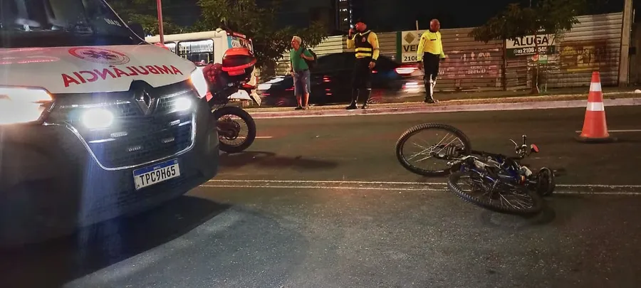 Ciclista de 44 anos morre atropelado na capital