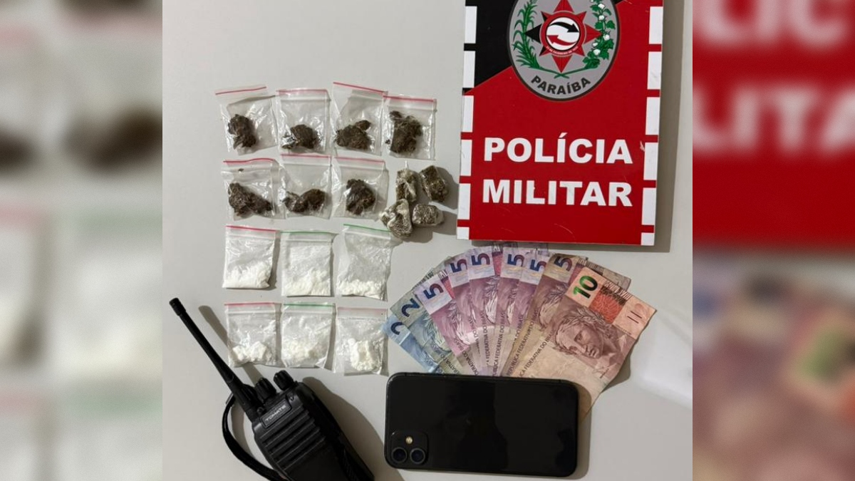 Suspeito é preso por ‘delivery’ de drogas em São Bento