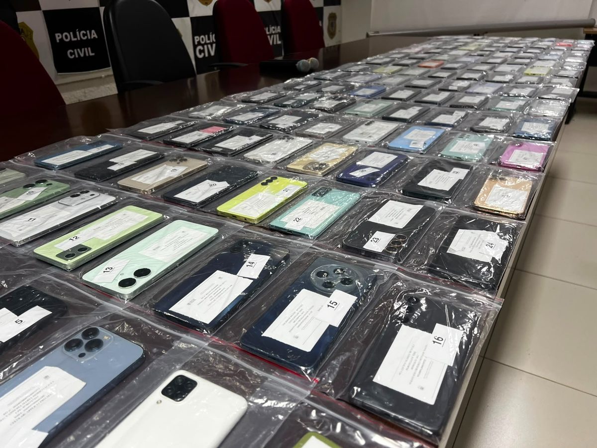 Polícia Civil recupera mais de 5 mil celulares devolvidos na Paraíba