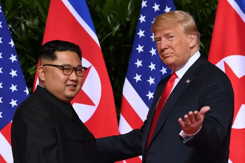 Trump pressiona por encontro com Kim Jong Un ainda este ano