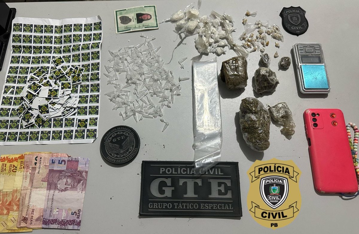 Polícia Civil prende ‘vovó do tráfico’ suspeita de vender drogas dentro de casa, em Pocinhos