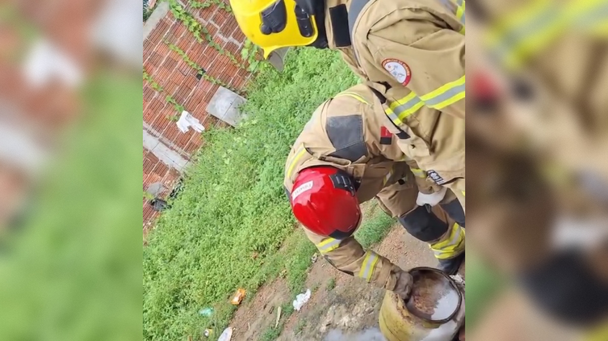 Fogo em residência é controlado após vazamento de gás em Sousa