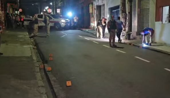 Homem sem identificação é morto a tiros na Rua da República