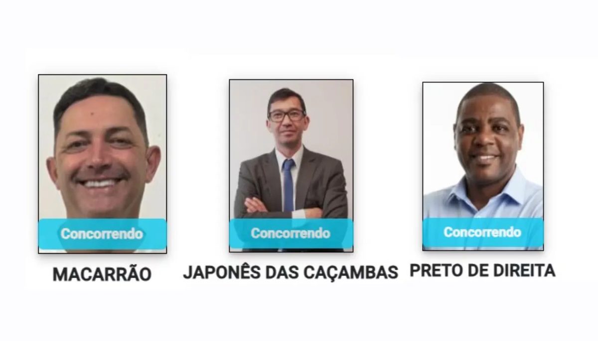 Candidatos registram nomes inusitados na disputa eleitoral