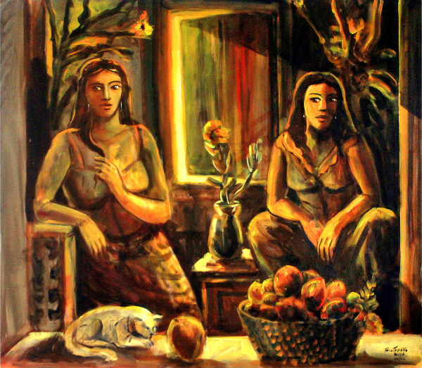 As mulheres retratadas nas pinturas de Flávio Tavares