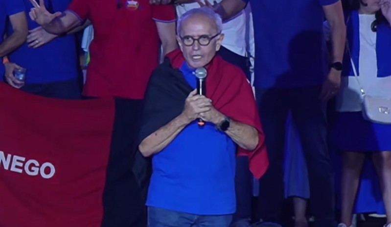 Cícero se emociona e diz estar vivendo momento ‘mais emocionante da vida’ ao disputar governo da Paraíba