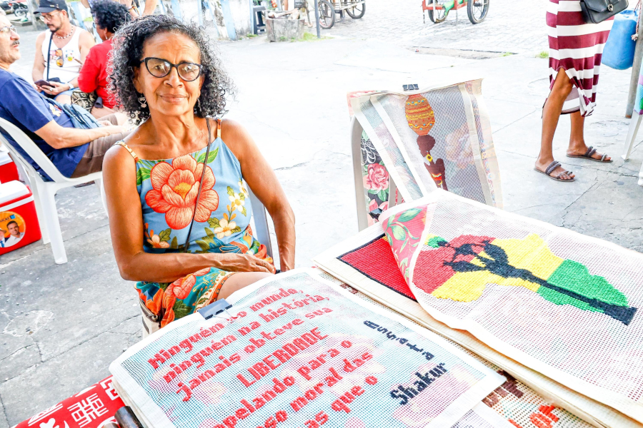 Público aprova Feira de Artistas Pretas e Pretos em avenida de João Pessoa