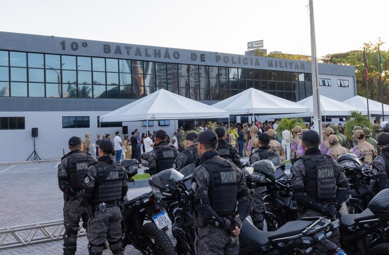 Governador inaugura nova sede do 10º Batalhão da PM em Campina Grande