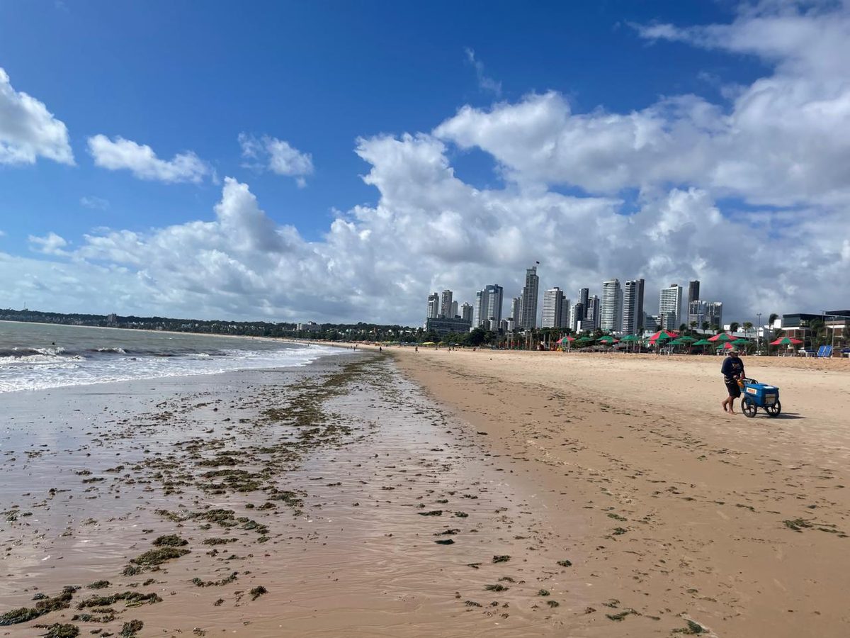 Maré zero é registrada em João Pessoa por três dias