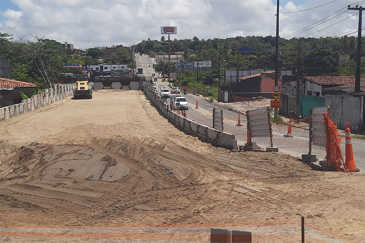 Trânsito será bloqueado para obras em ponte sobre o Rio Cuiá, em João Pessoa