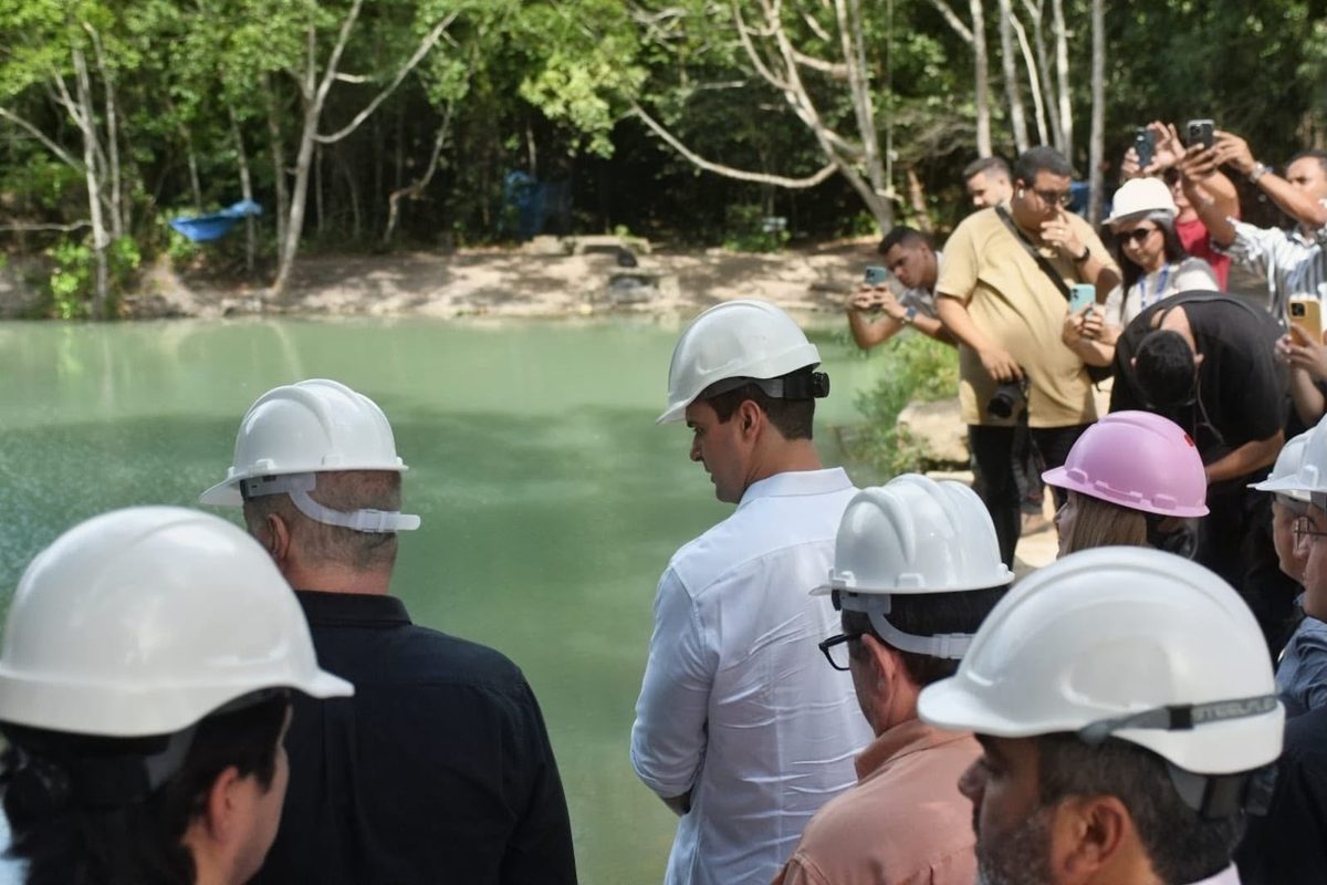 Lucas Ribeiro visita obra do Parque do Cuiá e destaca importância para Zona Sul
