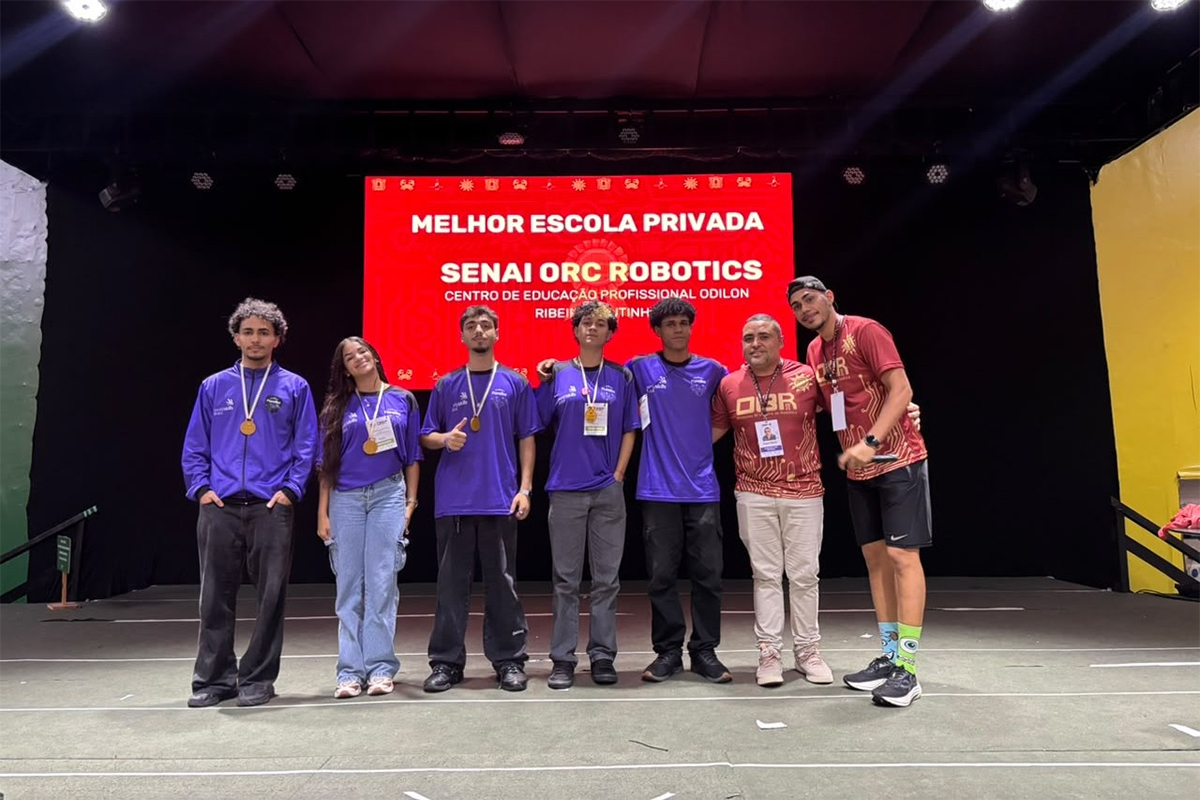 Senai/Sesi: alunos da Paraíba conquistam premiações na Olimpíada Brasileira de Robótica