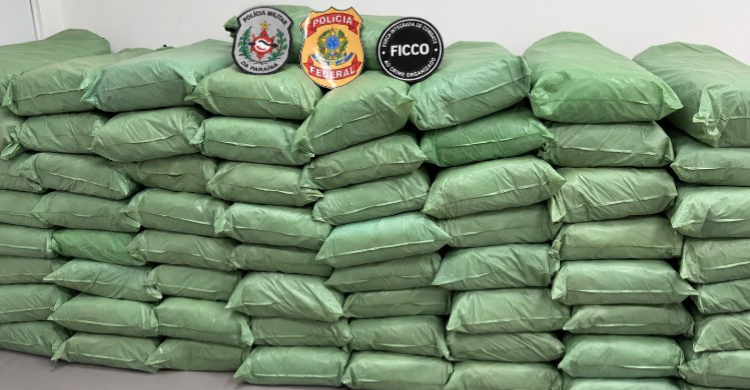 Polícia Federal apreende mais de meia tonelada de maconha em Água Branca