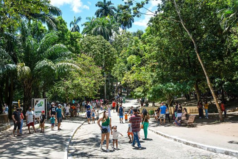 Parque zoobotânico abre ao público em João Pessoa no feriado da Independência