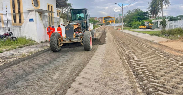 Eixo das Nações recebe obras de recuperação em Campina Grande