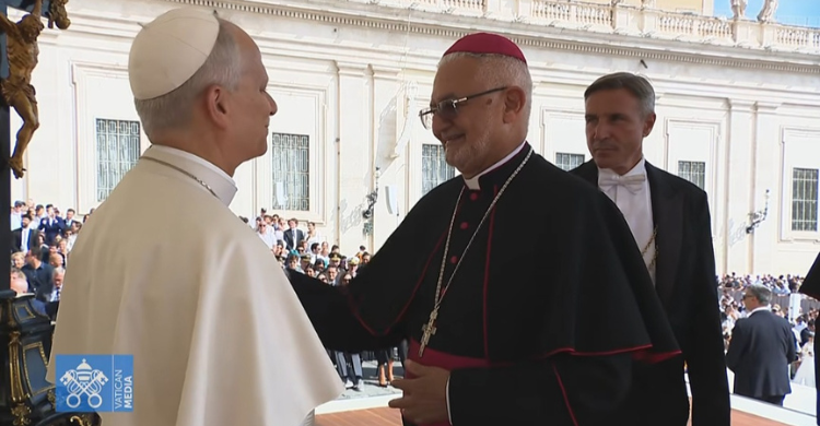 Dom Manoel Delson participa de audiência com o Papa no Vaticano