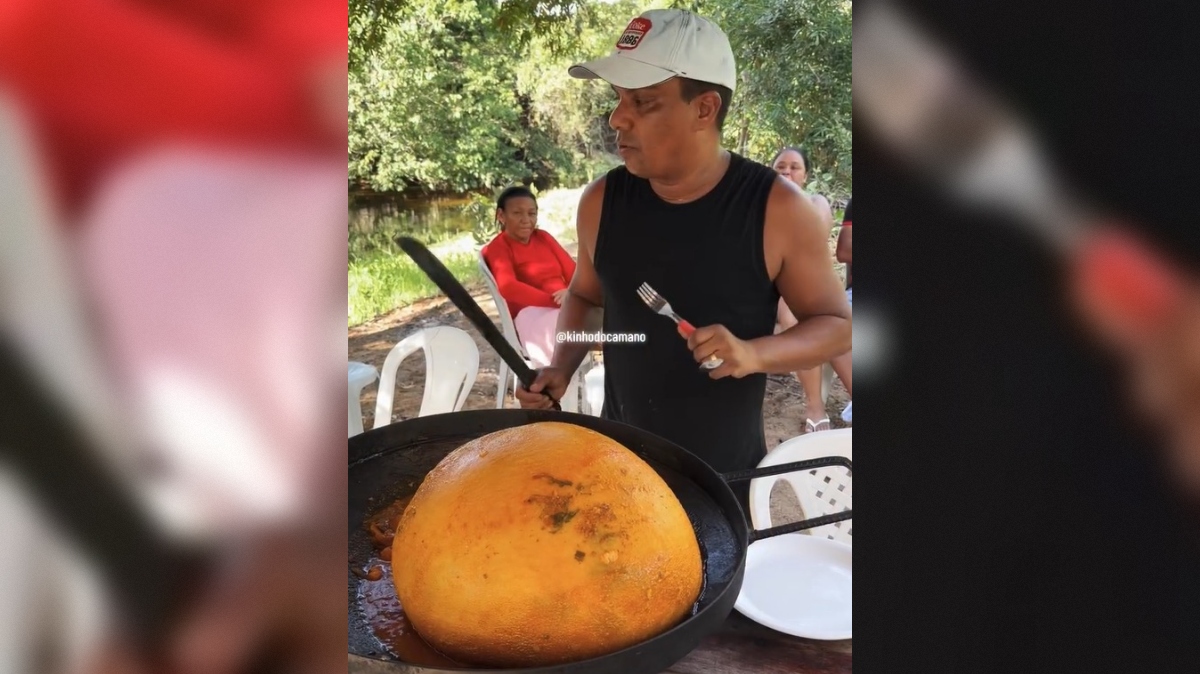 Restaurante em Pombal prepara buchada gigante de treze quilos