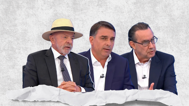 Pesquisa Datafolha aponta Lula com 38% e Flávio Bolsonaro com 33%