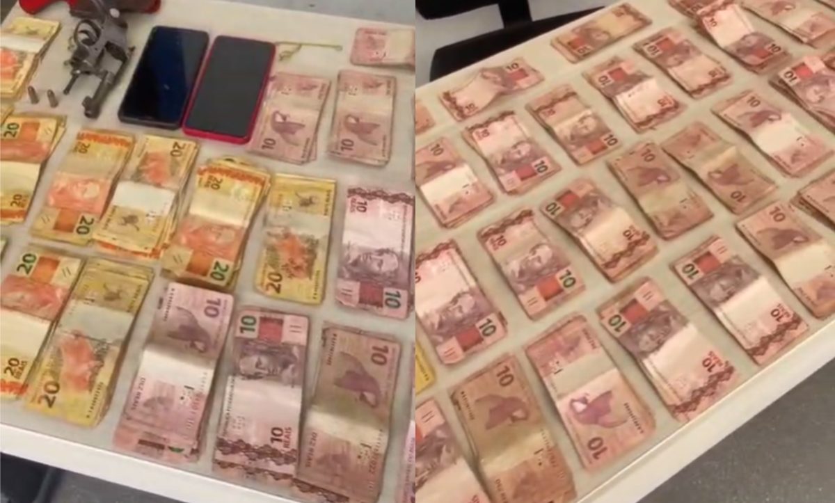 Polícia Militar recupera dinheiro e prende suspeitos em Cajazeiras