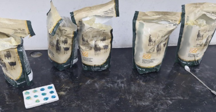Policia Federal intercepta cocaina enviada para a Paraiba