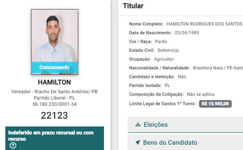 Candidato não comprova alfabetização e Justiça nega candidatura em Riacho de Santo Antônio
