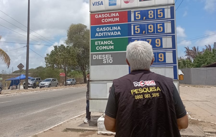 Pesquisa do Procon-JP mostra queda no preço do álcool nos postos de combustíveis; confira