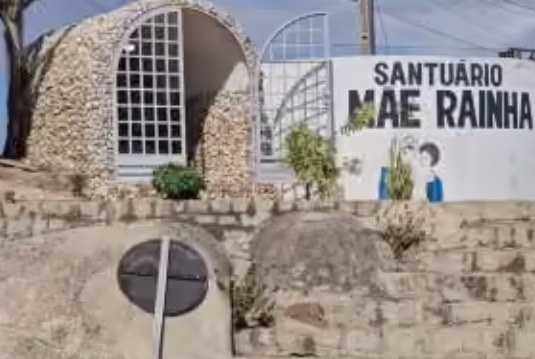 Homem é preso após danificar imagem de Santa Maria Madalena em Teixeira