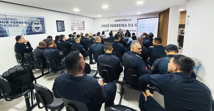 Prefeitura de Alhandra debate planejamento estratégico para a Guarda Municipal