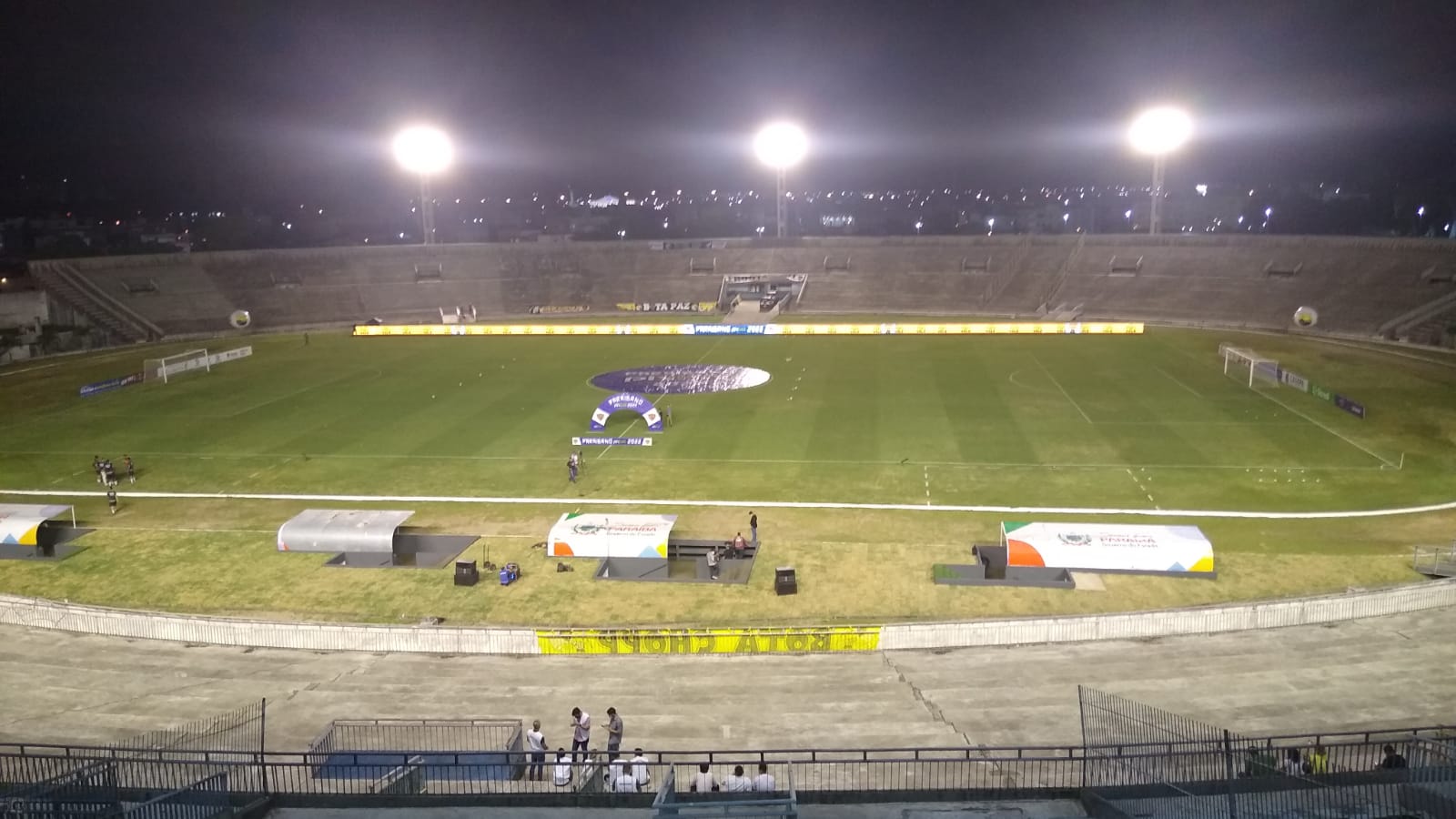 Estádio Almeidão, Botafogo-PB x São paulo Crystal