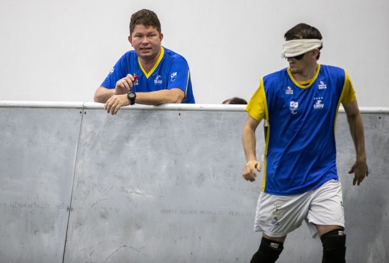 Fábio Vasconcelos, técnico Seleção Brasileira de futebol de cegos