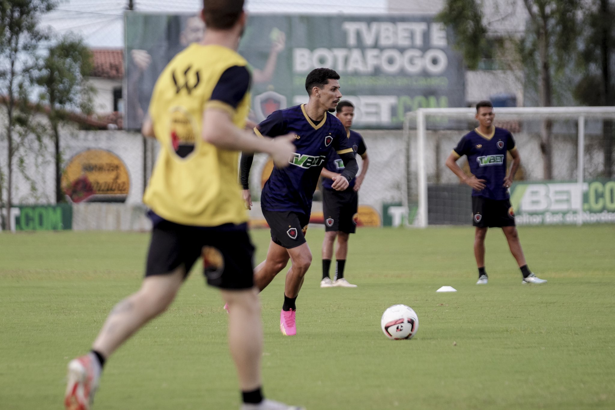 Treino do Botafogo-PB
